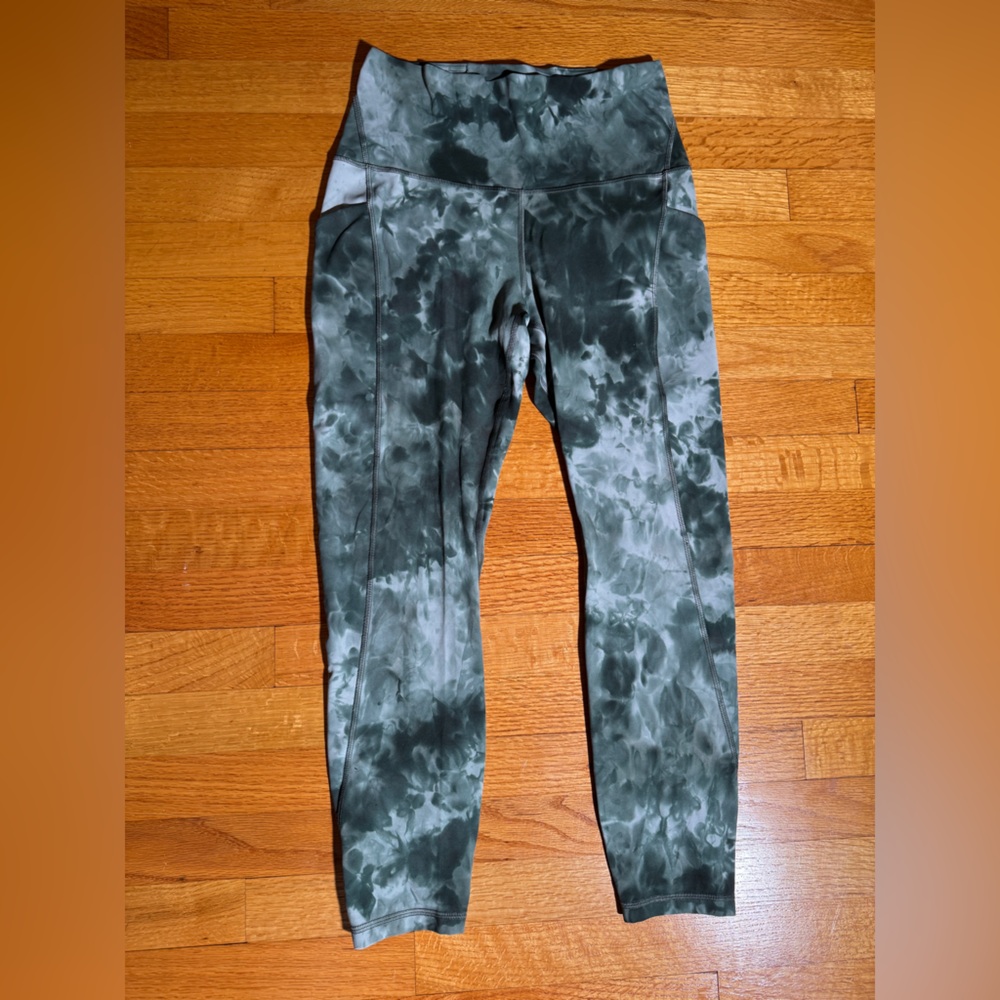 Lululemon align pant pockets size 8 25” Diamond Dye Starlight Smoked Spruce - Picture 3 of 13